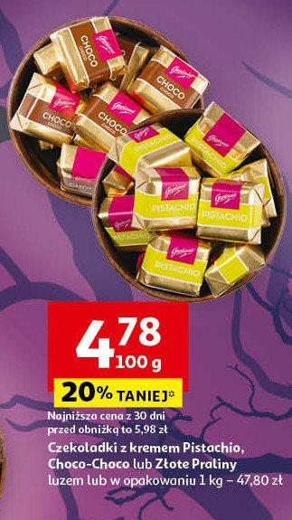 Cukierki pistachio Goplana promocja w Auchan