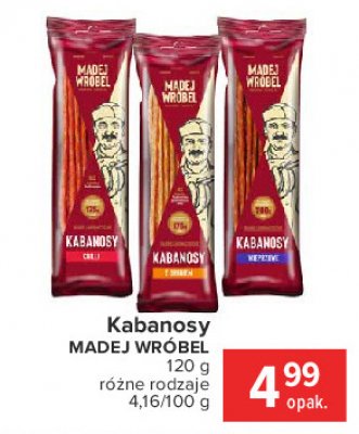 Kabanosy chilli Madej & wróbel promocja