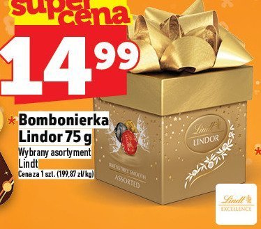 Bombonierka Lindor 75 g promocja w TOPAZ