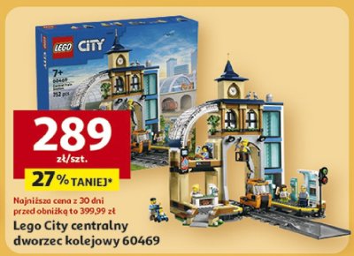 Lego City centralny dworzec kolejowy 60469 promocja w Auchan