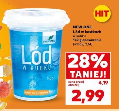 L贸d w kubku NEW ONE promocja