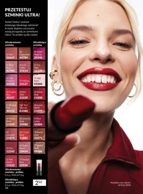 Szminka ultraślniąca - próbka promocja w AVON