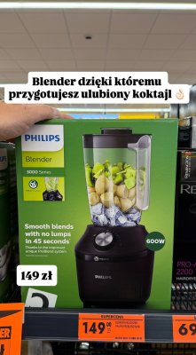 Blender 3000 Series ProBlend 600W promocja w Biedronka