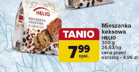 Mieszanka keksowa Helio promocja w Carrefour