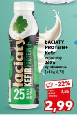 Kefir naturalny Protein+ promocja w Kaufland