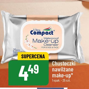 Chusteczki nawilżane make-up Ultra compact promocja