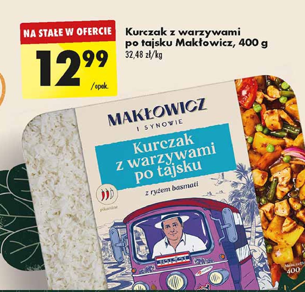 Kurczak z warzywami po tajsku Makłowicz i synowie promocja