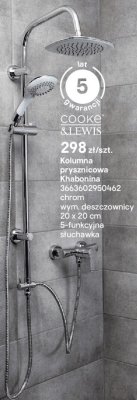 Kolumna prysznicowa Khabonina promocja w Castorama