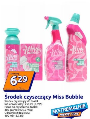Środek czyszczący Miss Bubble do toalet 750 ml promocja w Action