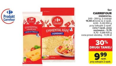 Ser Emmental Carrefour promocja