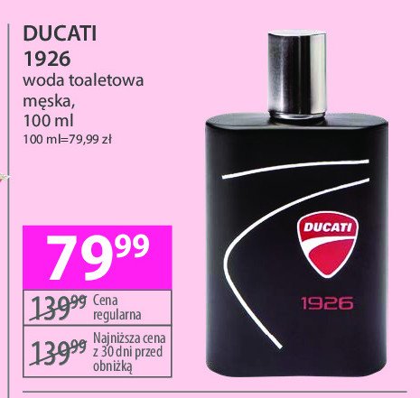 Woda toaletowa Ducati 1926 promocja