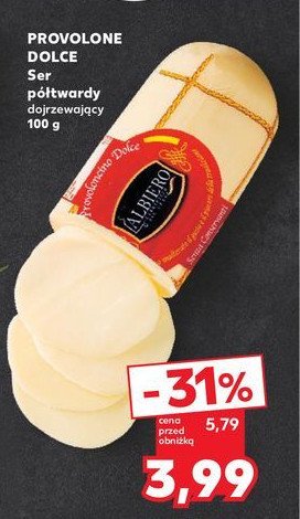 Ser Caseificio albiero provolone dolce promocja w Kaufland