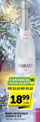 Wino musujące Dorato Ice promocja w ABC