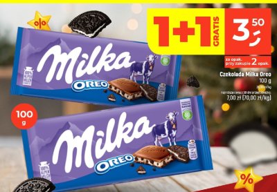 Czekolada Milka Oreo promocja w Dealz