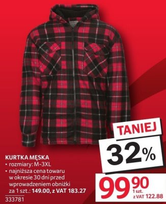 Kurtka męska promocja w Selgros