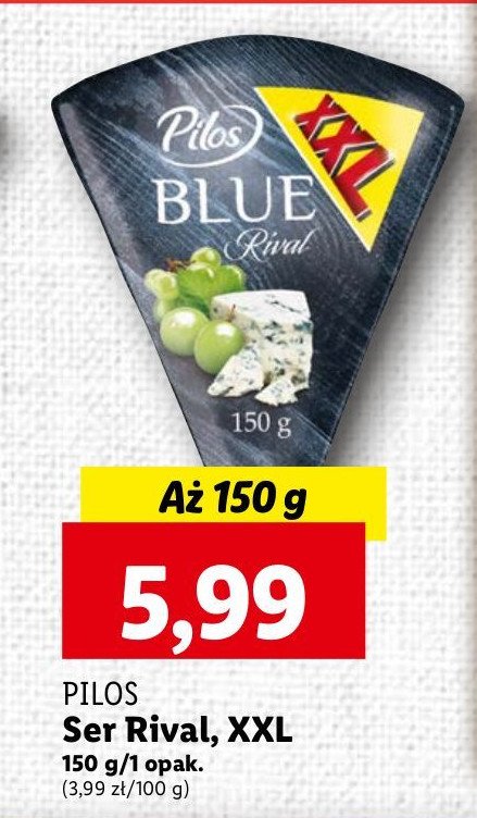 Ser pleśniowy blue rival Pilos promocja