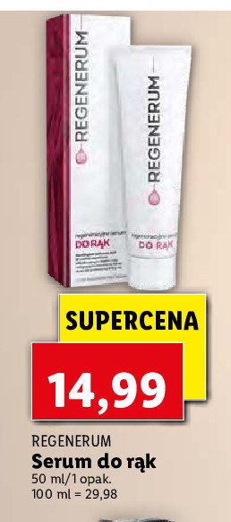 Serum do r膮k Regenerum promocja