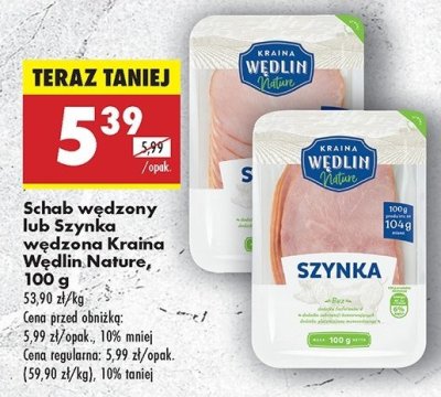 Schab wędzony Kraina wędlin nature promocja