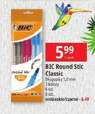 Wkłady do długopisu niebieskie Bic atlantis promocja