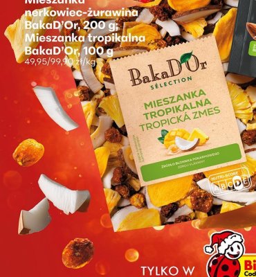 Mieszanka tropikalna BakaD'Or promocja w Biedronka