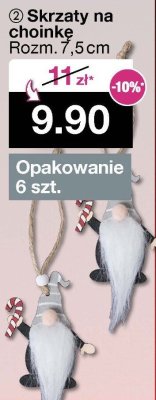 Skrzaty na choinkę promocja w Woolworth