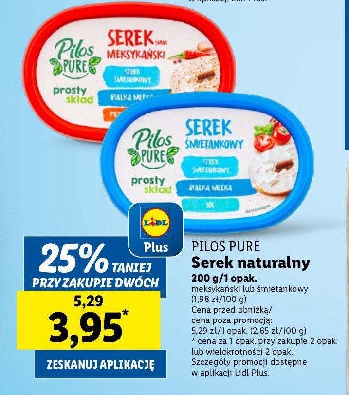 Serek meksykański Pilos pure promocja