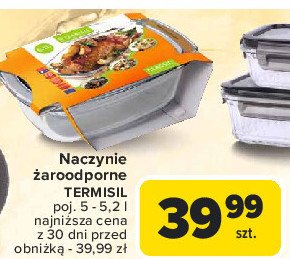 Naczynie żaroodporne 5.1 l Termisil promocja