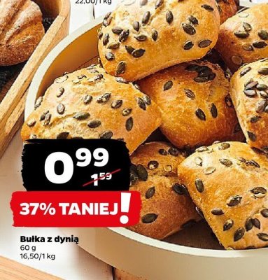 Bułka z dynią promocja w Netto