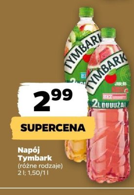 Napój Tymbark (różne rodzaje) gazowana promocja w Netto