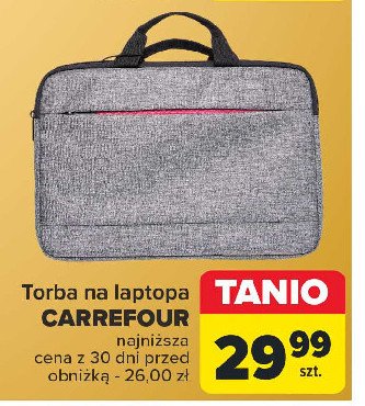 Torba biznesowa na laptopa Carrefour promocja w Carrefour Market