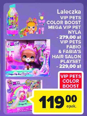 Lalka vip pets fabio & fabia's hair salon promocja