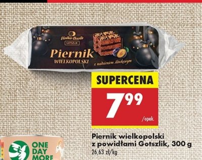 Piernik wielkopolski ze śliwką Gotszlik promocja