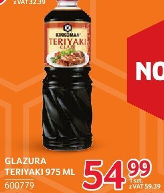 Glazura teriyaki Kikkoman 975ml promocja w Selgros
