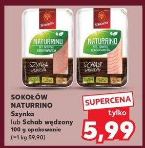 Schab wędzony Sokołów naturrino promocja w Kaufland