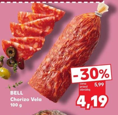 Chorizo Vela promocja w Kaufland