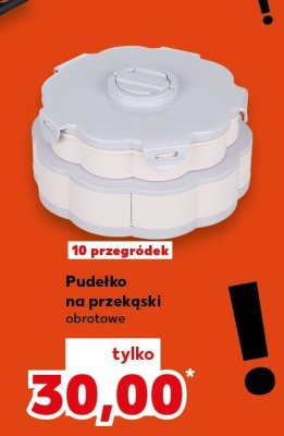 Pudełko na przekąski obrotowe promocja w Kaufland
