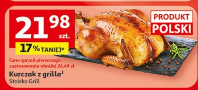Kurczak z grilla promocja w Auchan