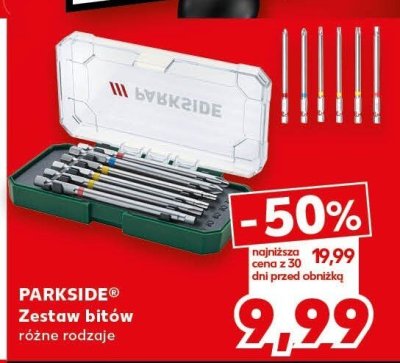 Zestaw bitów PARKSIDE różne rodzaje promocja w Kaufland