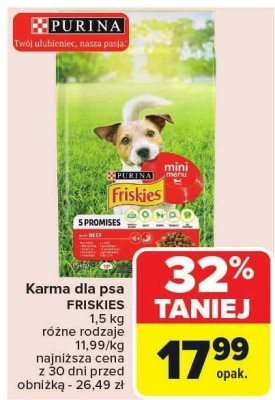 Karma dla psa promocja w Carrefour Market