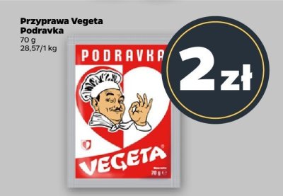 Przyprawa Vegeta Podravka promocja w Netto
