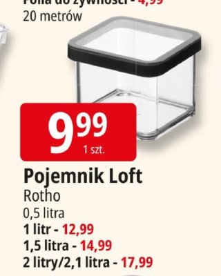 Pojemnik Loft promocja w Leclerc