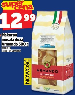 Makaron muszla duża Armando 500 g promocja w TOPAZ