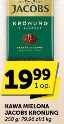 Kawa mielona Jacobs Kronung promocja w Euro Sklep
