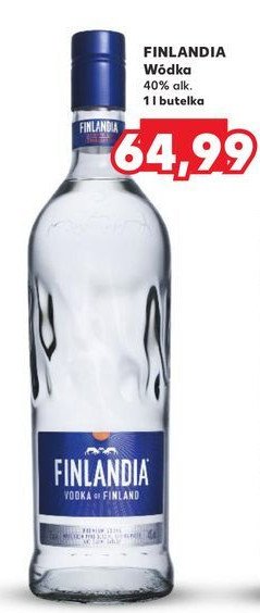 Wódka Finlandia vodka of finland promocja w Kaufland