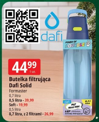 Butelka filtrująca Dafi Solid Formaster promocja w Leclerc