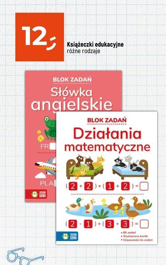 Blok zadań - działania matematyczne promocja