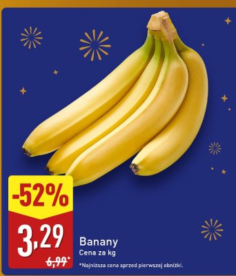Banany promocja w Aldi