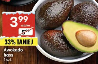Awokado hass Świeże jesz promocja w Delikatesy Centrum