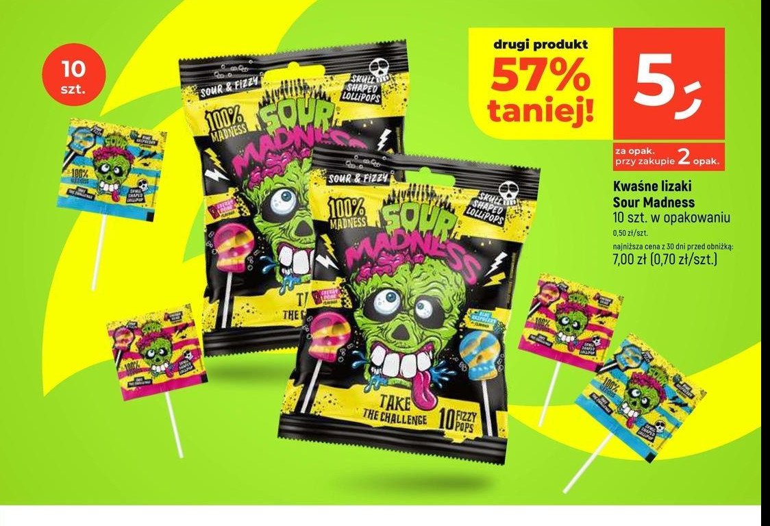 Lizaki Chupa chups sour madness promocja