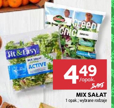 Mieszanka sałat active Fit & easy promocja